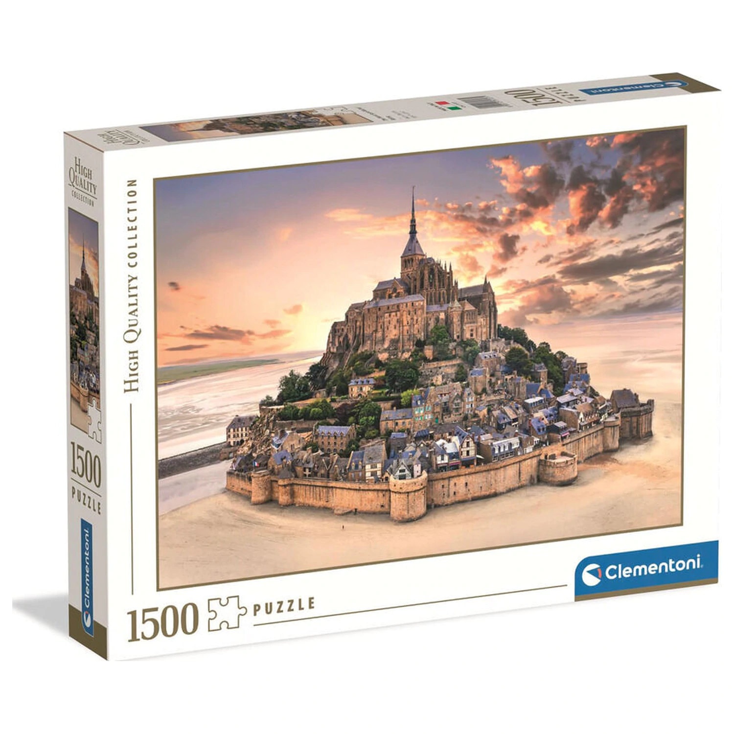 The Mont Saint-Michel Risin puzzle 1500db-os termékfotó