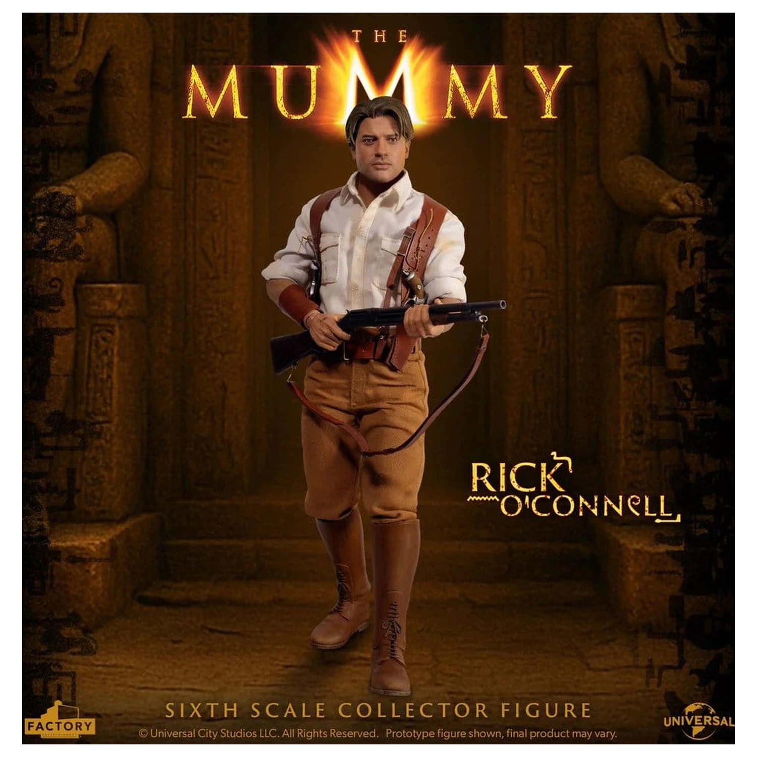 The Mummy 1/6 Rick O’Connell akciófigura 30 cm termékfotó