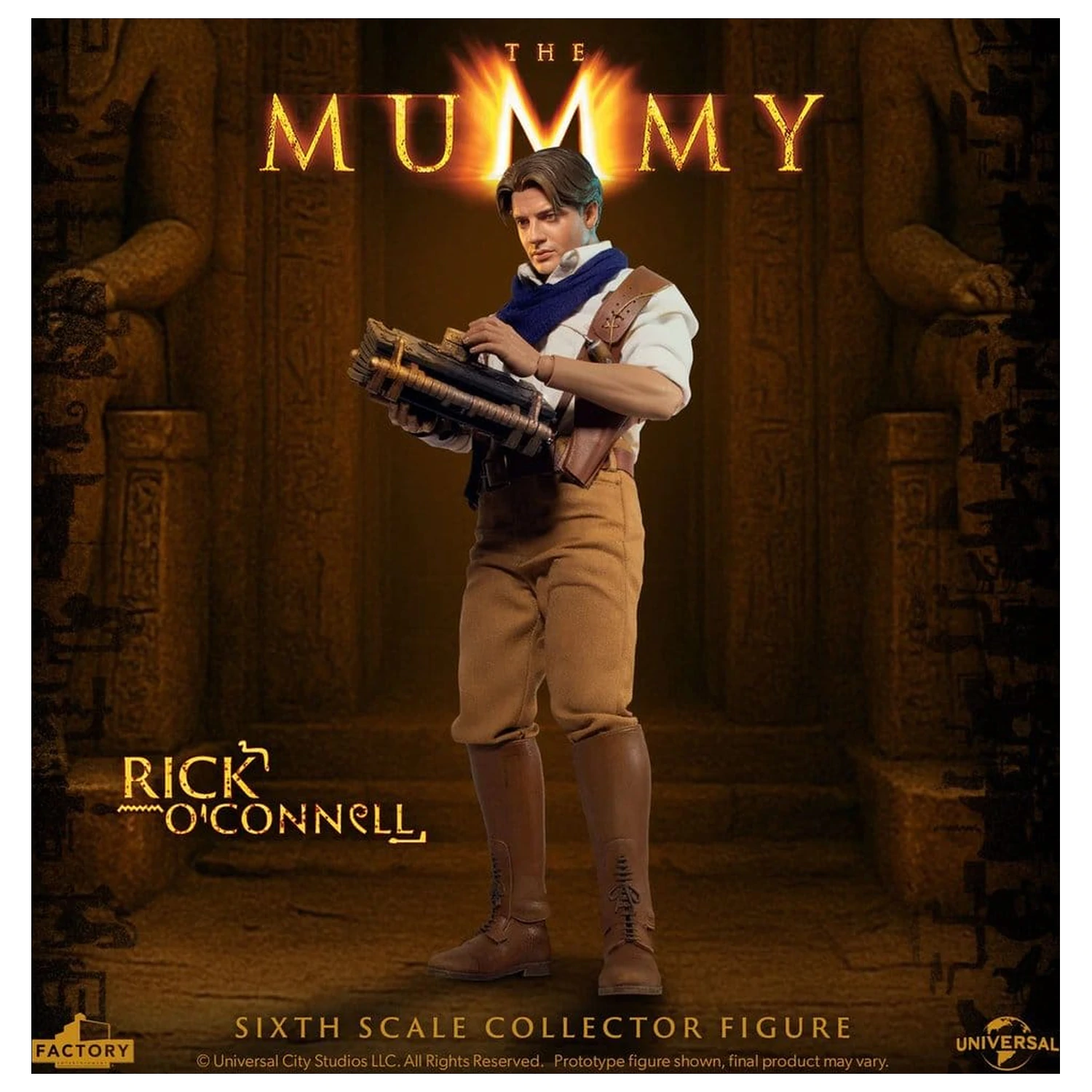 The Mummy 1/6 Rick O’Connell akciófigura 30 cm termékfotó