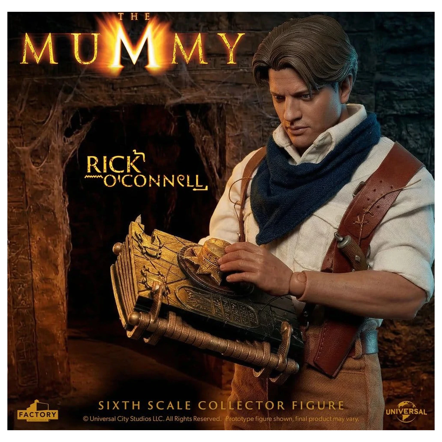 The Mummy 1/6 Rick O’Connell akciófigura 30 cm termékfotó