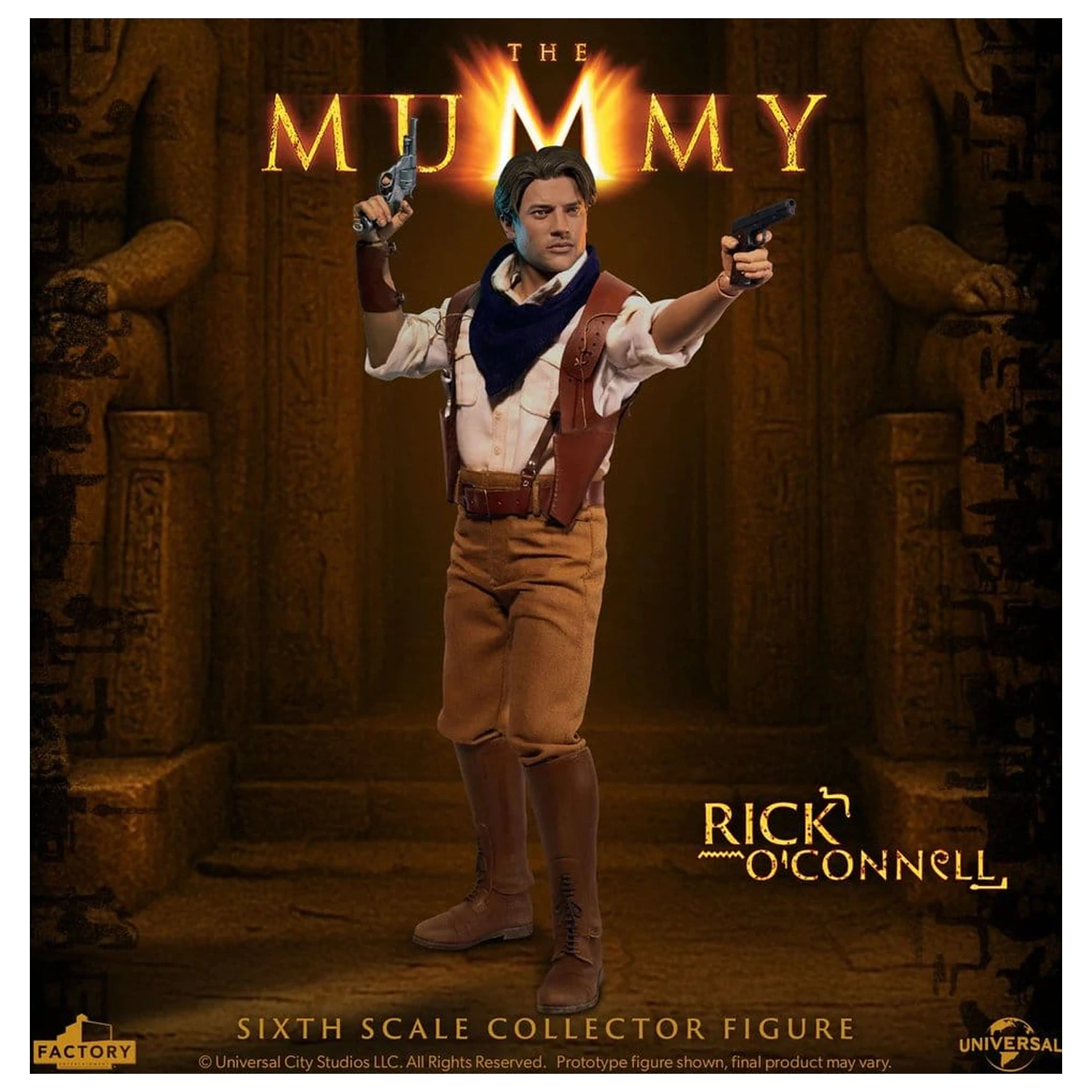 The Mummy 1/6 Rick O’Connell akciófigura 30 cm termékfotó