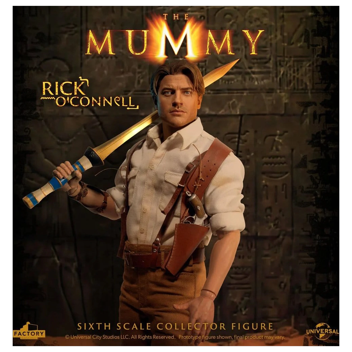 The Mummy 1/6 Rick O’Connell akciófigura 30 cm termékfotó