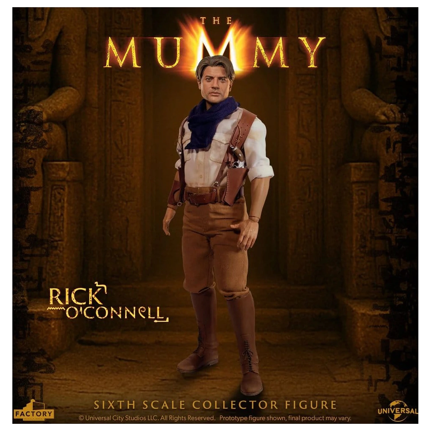 The Mummy 1/6 Rick O’Connell akciófigura 30 cm termékfotó