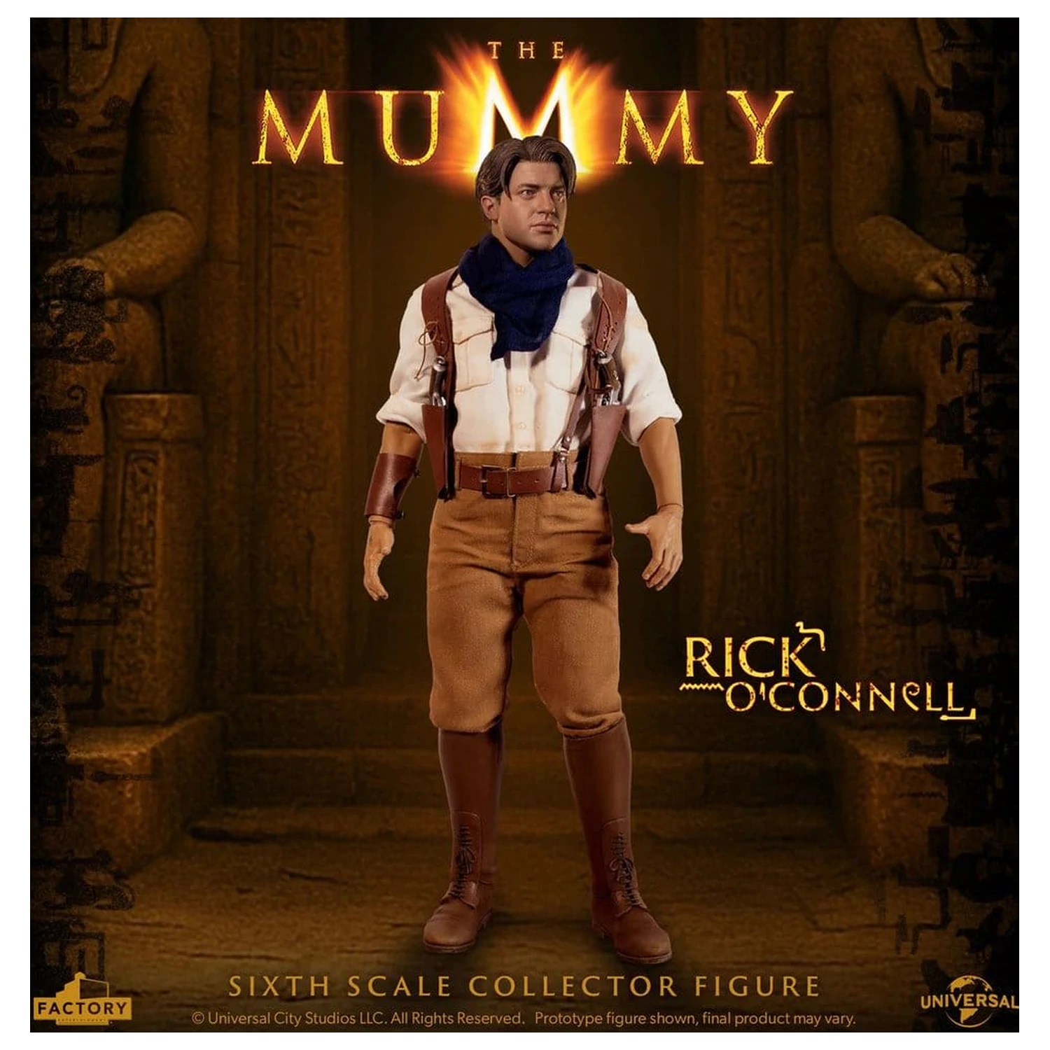 The Mummy 1/6 Rick O’Connell akciófigura 30 cm termékfotó