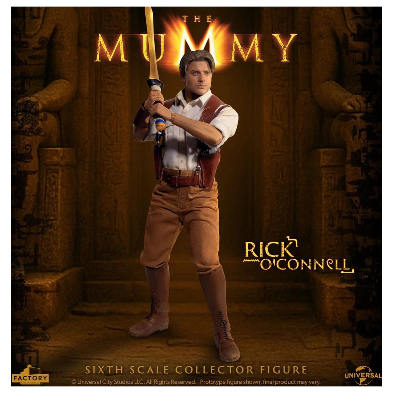The Mummy 1/6 Rick O’Connell akciófigura 30 cm termékfotó