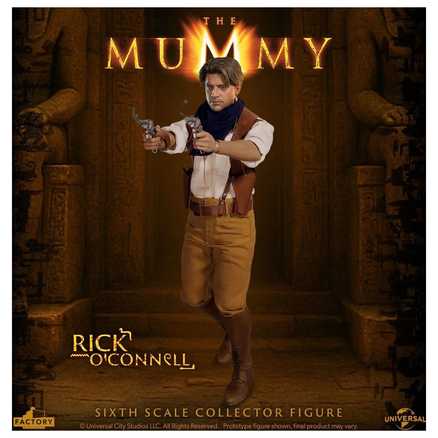 The Mummy 1/6 Rick O’Connell akciófigura 30 cm termékfotó