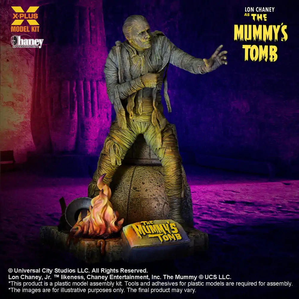 The Mummy´s Tomb 1/8 Lon Chaney Jr. as Mummy Műanyag modell készlet 23 cm termékfotó