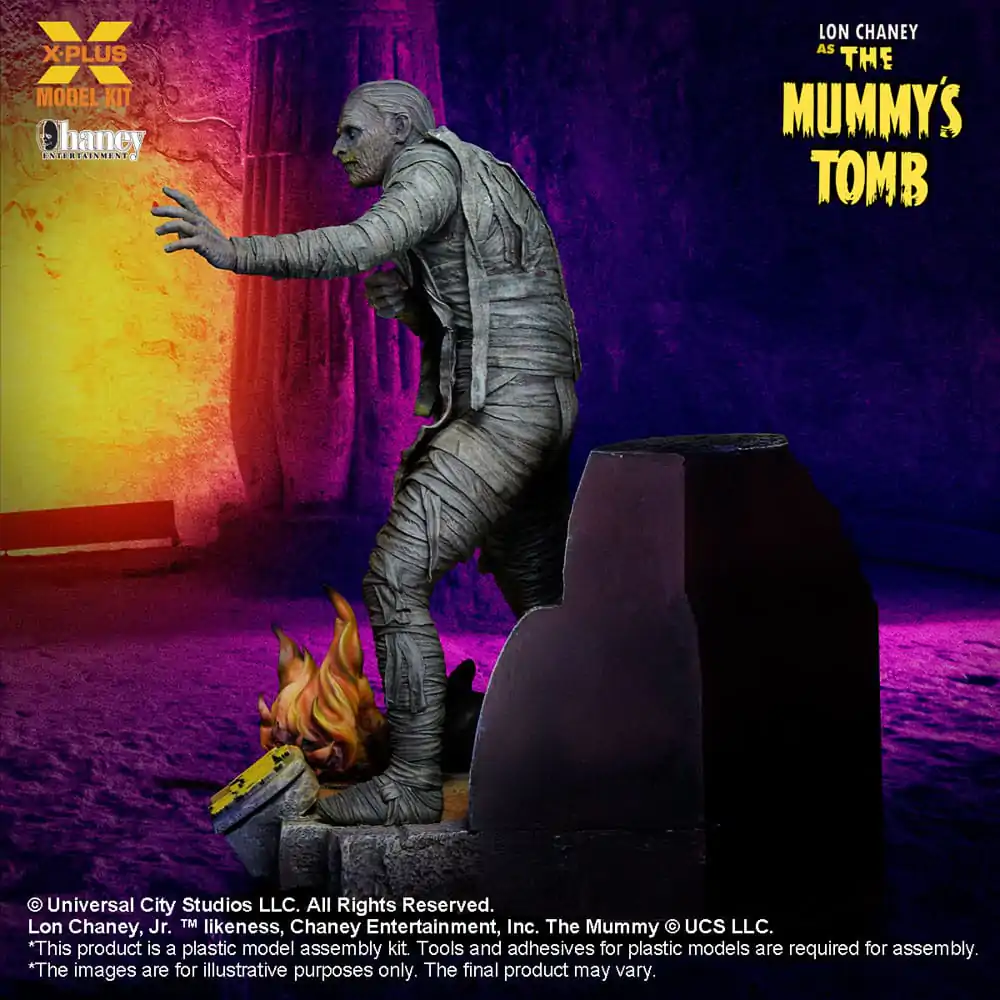 The Mummy´s Tomb 1/8 Lon Chaney Jr. as Mummy Műanyag modell készlet 23 cm termékfotó