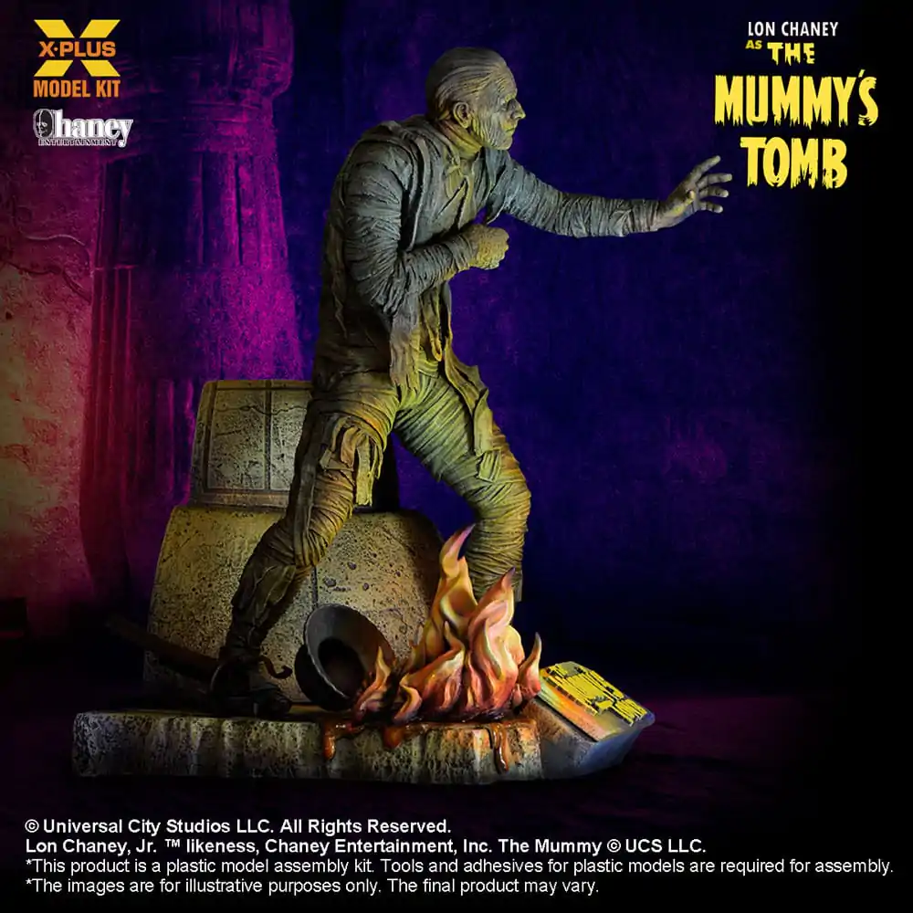 The Mummy´s Tomb 1/8 Lon Chaney Jr. as Mummy Műanyag modell készlet 23 cm termékfotó