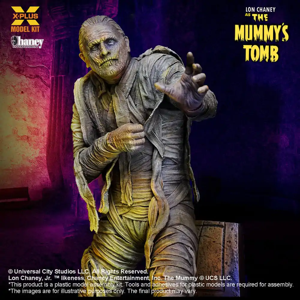 The Mummy´s Tomb 1/8 Lon Chaney Jr. as Mummy Műanyag modell készlet 23 cm termékfotó