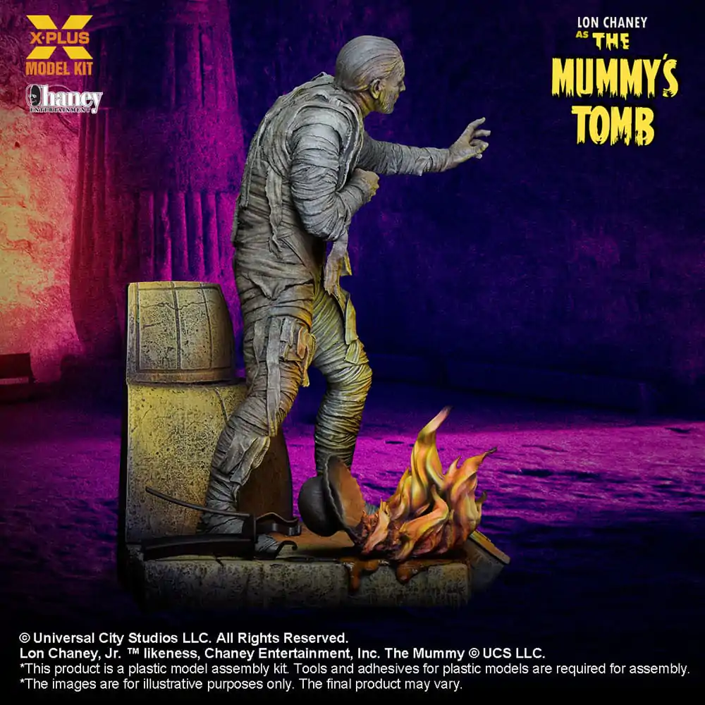 The Mummy´s Tomb 1/8 Lon Chaney Jr. as Mummy Műanyag modell készlet 23 cm termékfotó