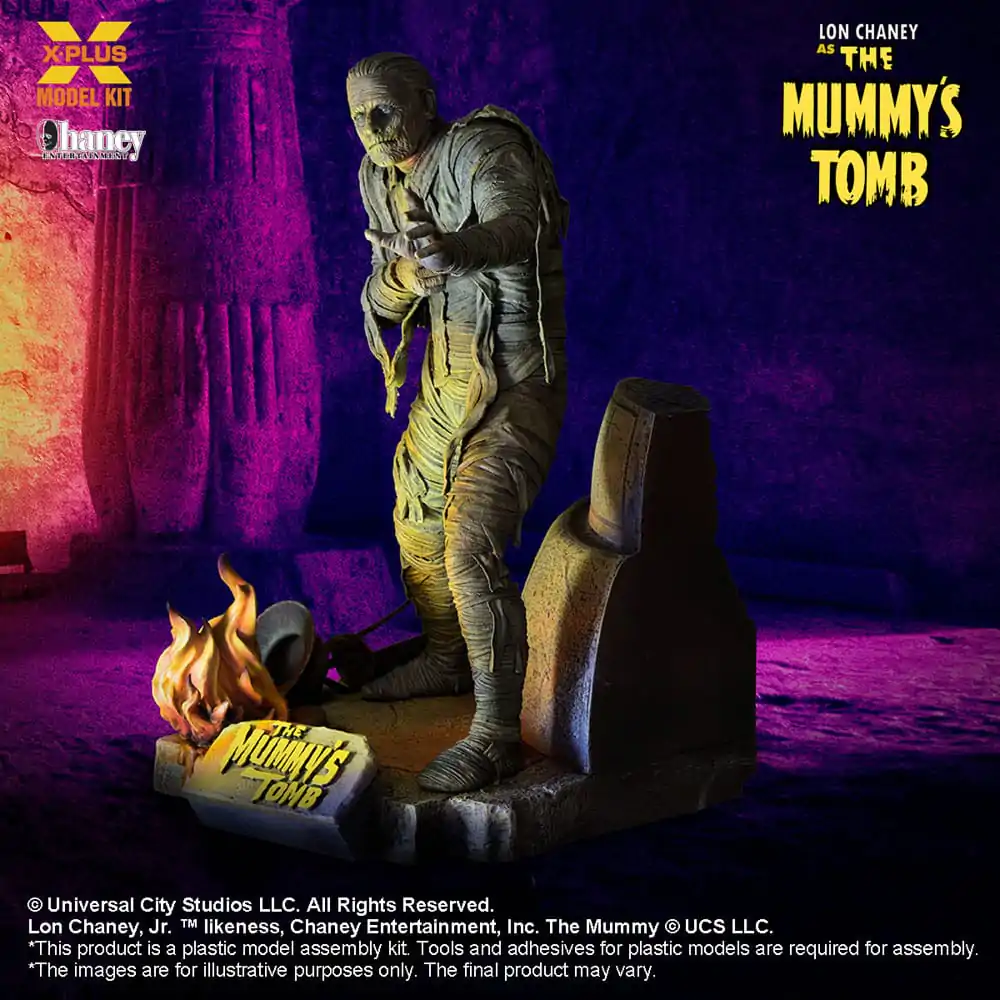 The Mummy´s Tomb 1/8 Lon Chaney Jr. as Mummy Műanyag modell készlet 23 cm termékfotó