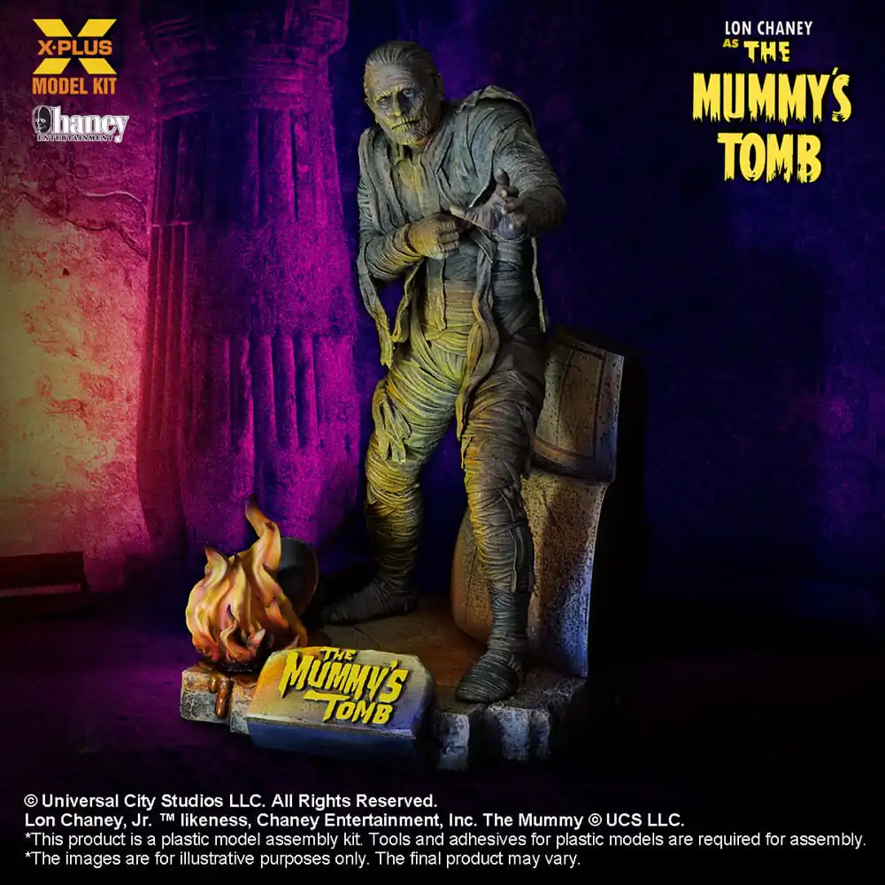 The Mummy´s Tomb 1/8 Lon Chaney Jr. as Mummy Műanyag modell készlet 23 cm termékfotó