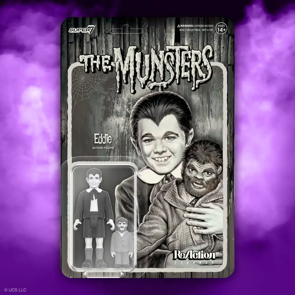 The Munsters ReAction Eddie Munster akciófigura 10 cm termékfotó