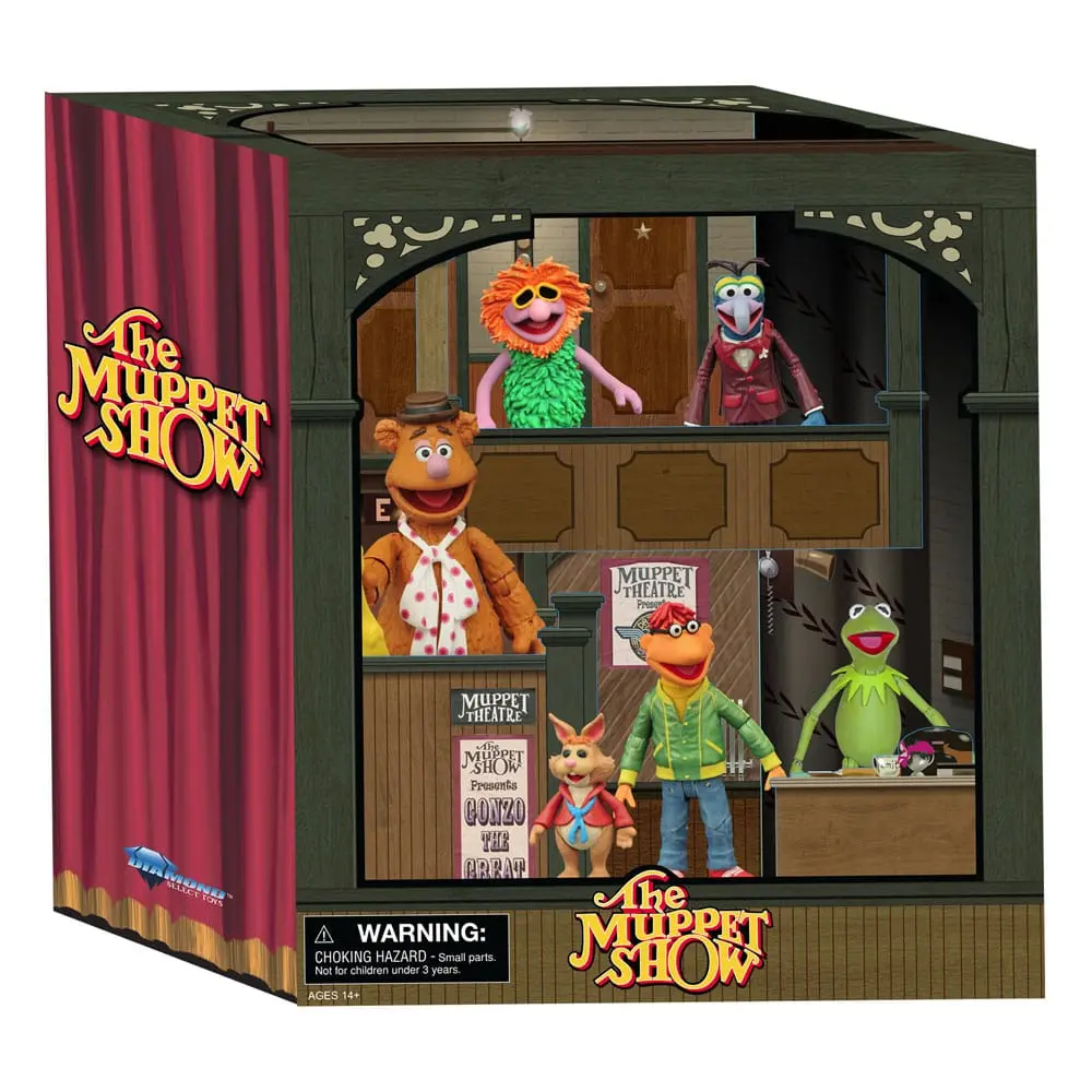 The Muppet Show Deluxe Box Backstage akciófigura csomag termékfotó