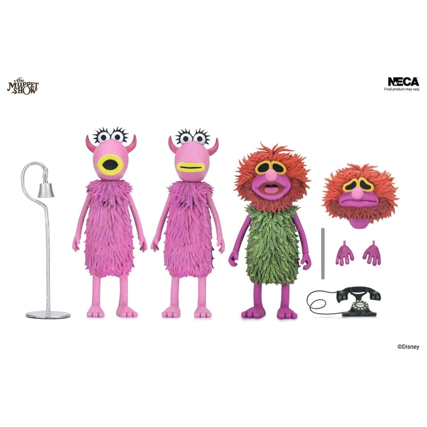 The Muppet Show Ultimate Mahna Mahna and The Snowths 3 db-os akciófigura csomag 18 cm termékfotó
