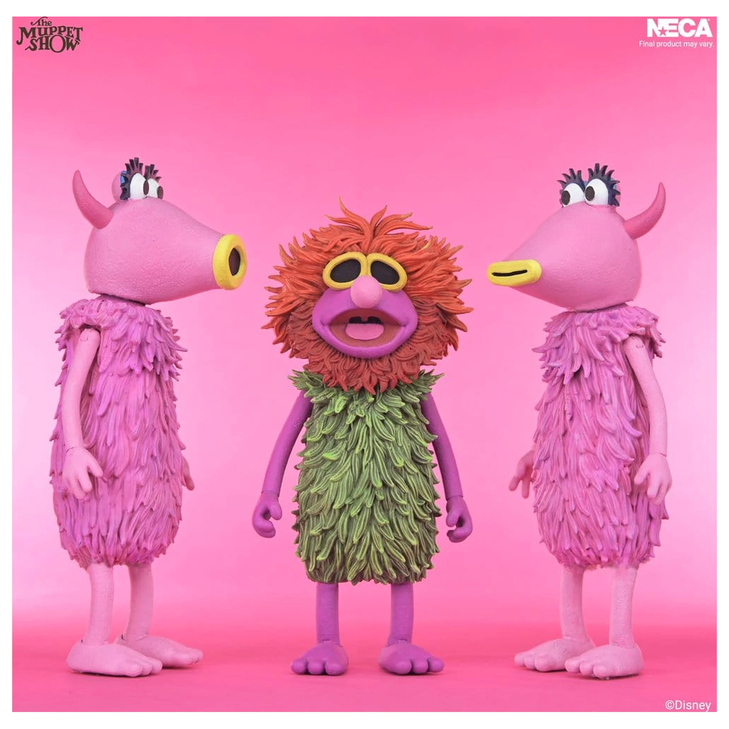The Muppet Show Ultimate Mahna Mahna and The Snowths 3 db-os akciófigura csomag 18 cm termékfotó