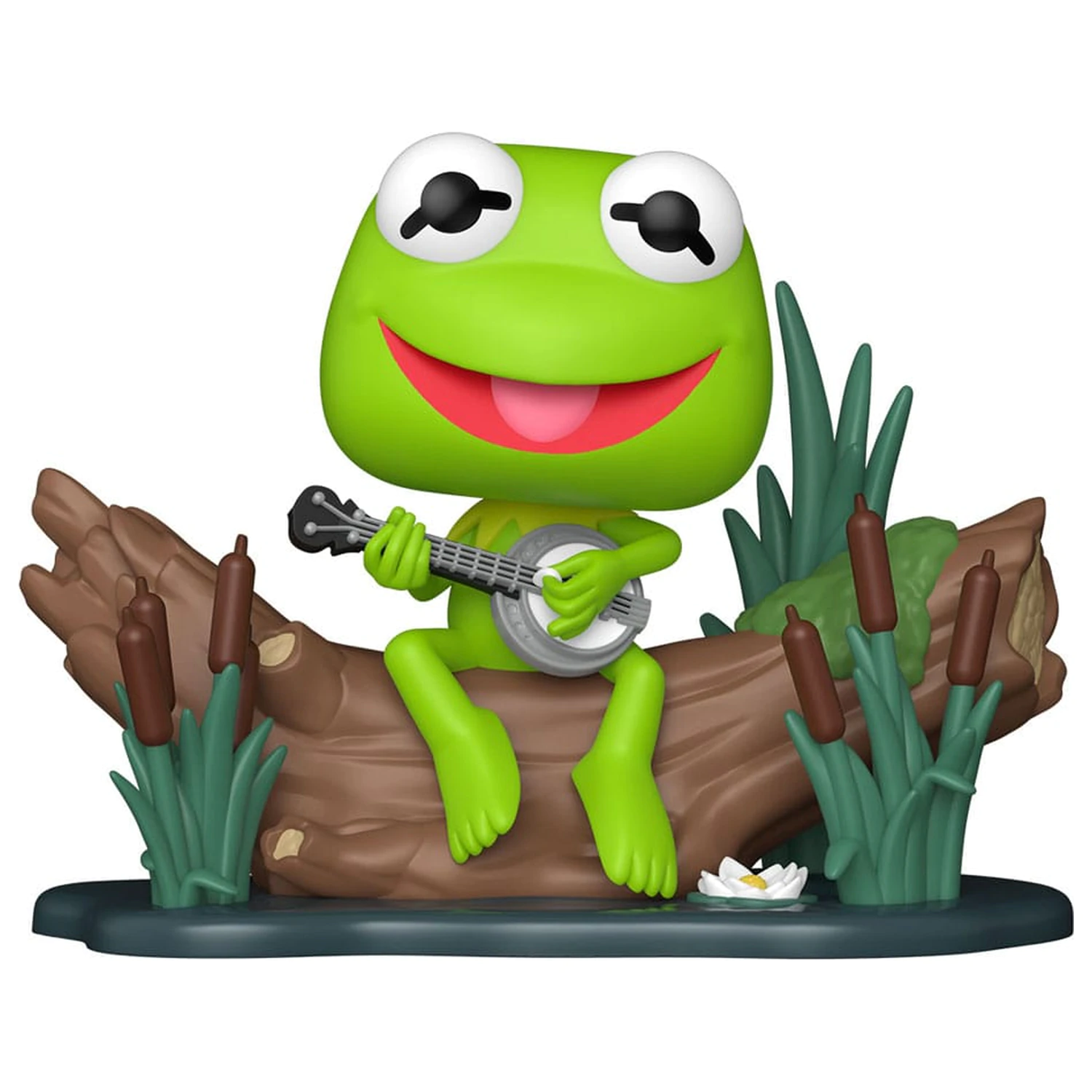 The Muppets Funko POP! Deluxe Vinyl figura Kermit with Banjo 9 cm termékfotó