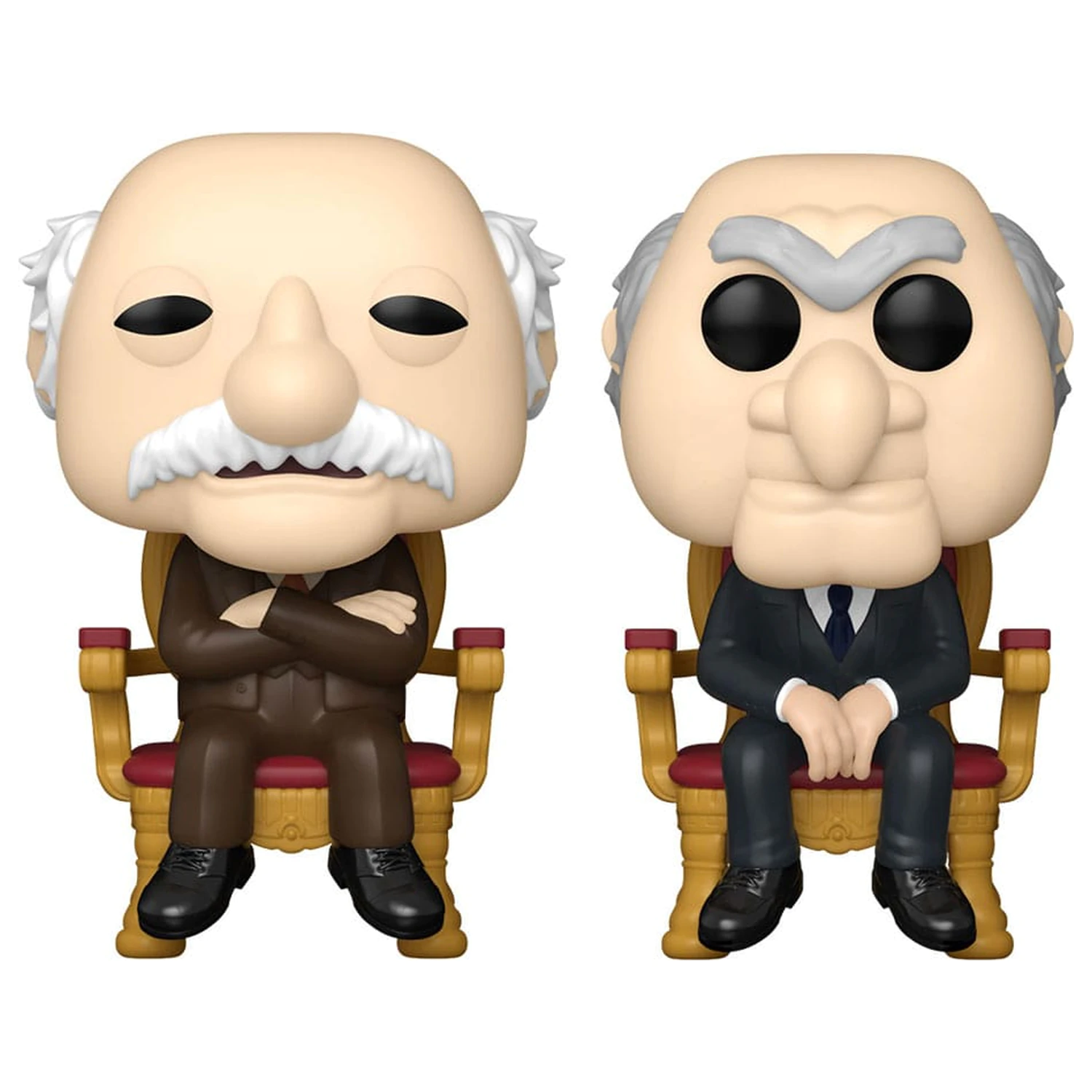 The Muppets Funko POP! Television Vinyl 2 db-os figura csomag Waldorf & Statler 9 cm termékfotó