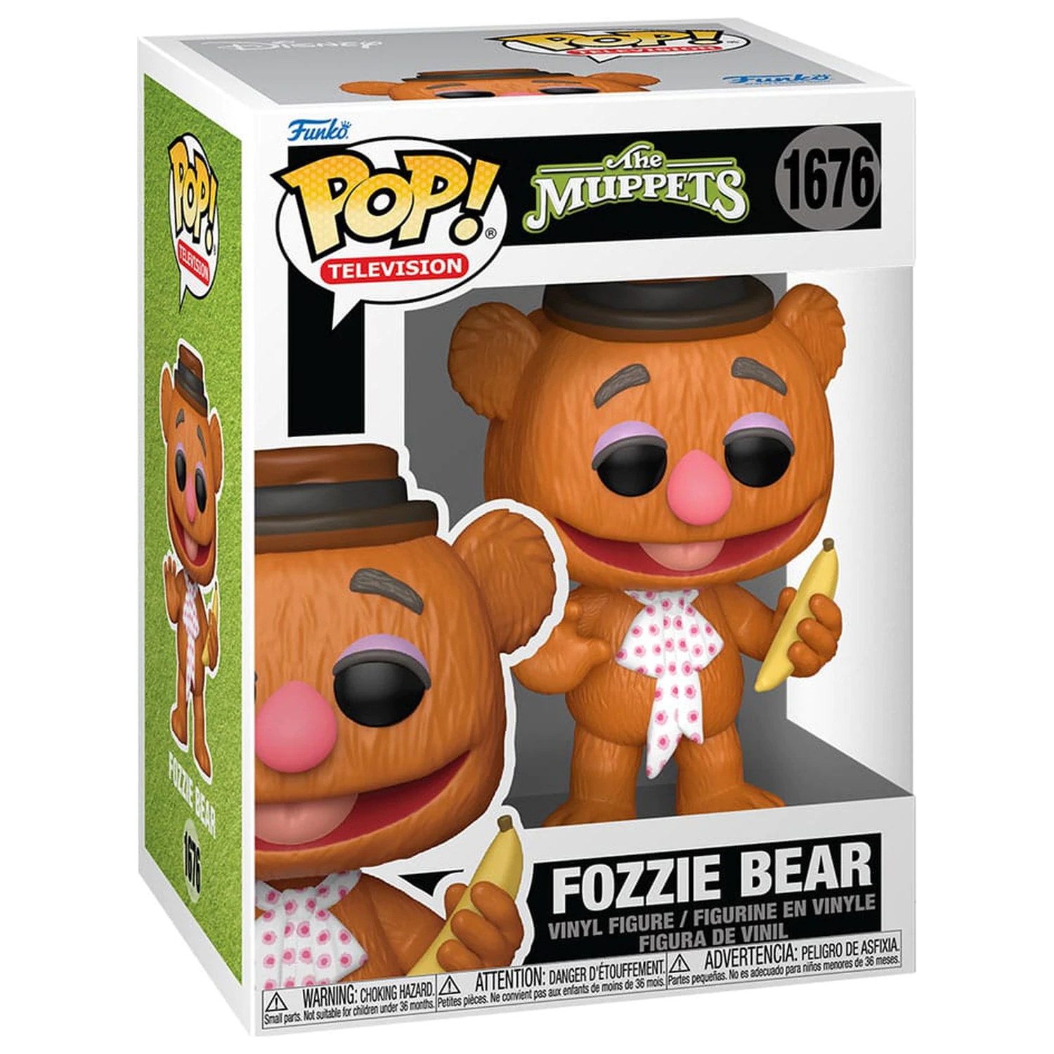 The Muppets Funko POP! Television Vinyl figura Fozzie Bear 9 cm termékfotó