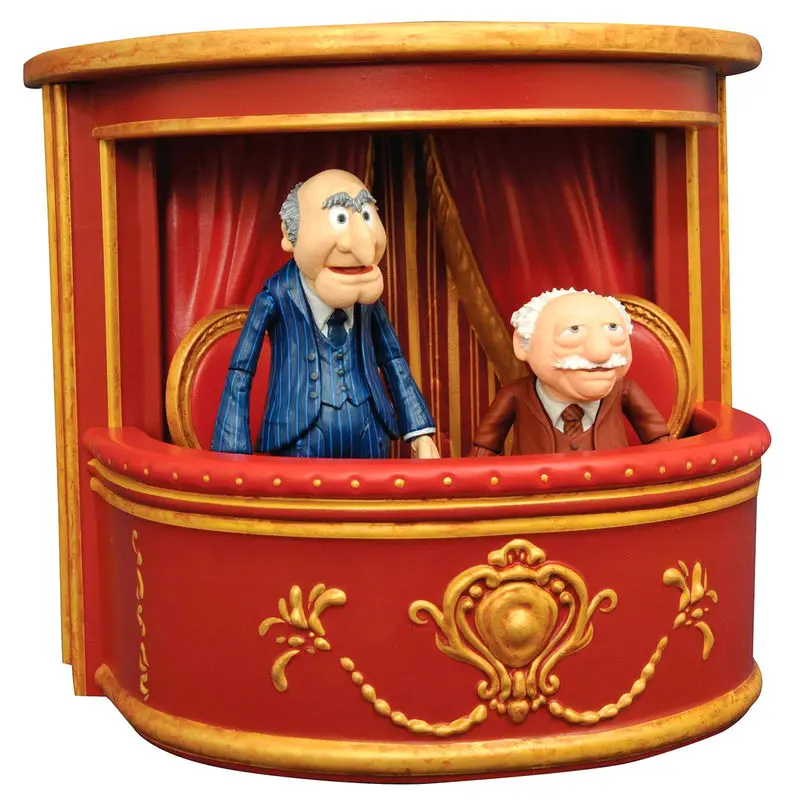 The Muppets Statler &amp; Waldorf csomag 2 Mozgatható figurák 10cm termékfotó