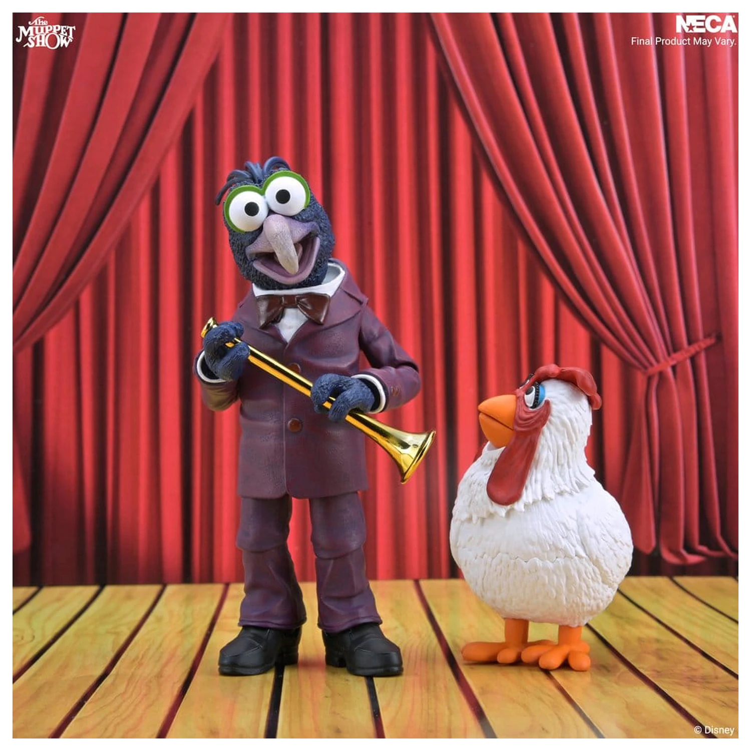 The Muppets Ultimate akciófigura Gonzo with Camilla 18 cm termékfotó