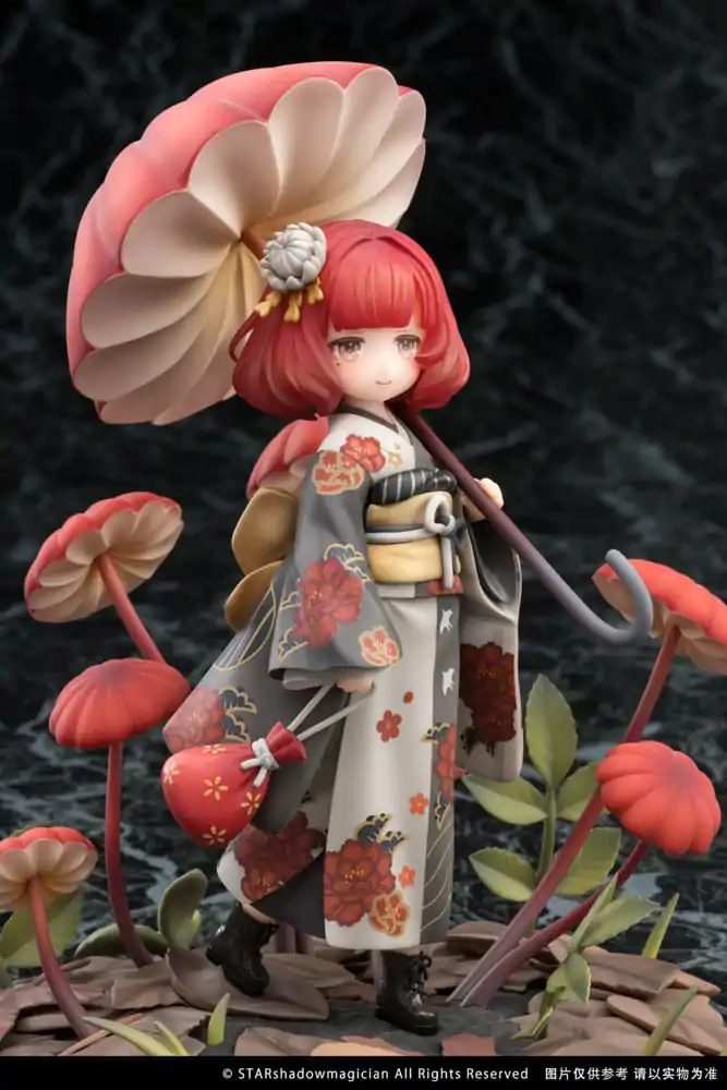 The Mushroom Girls 1/1 No.6 Marasmius Haematocephalus PVC szobor figura 23 cm termékfotó