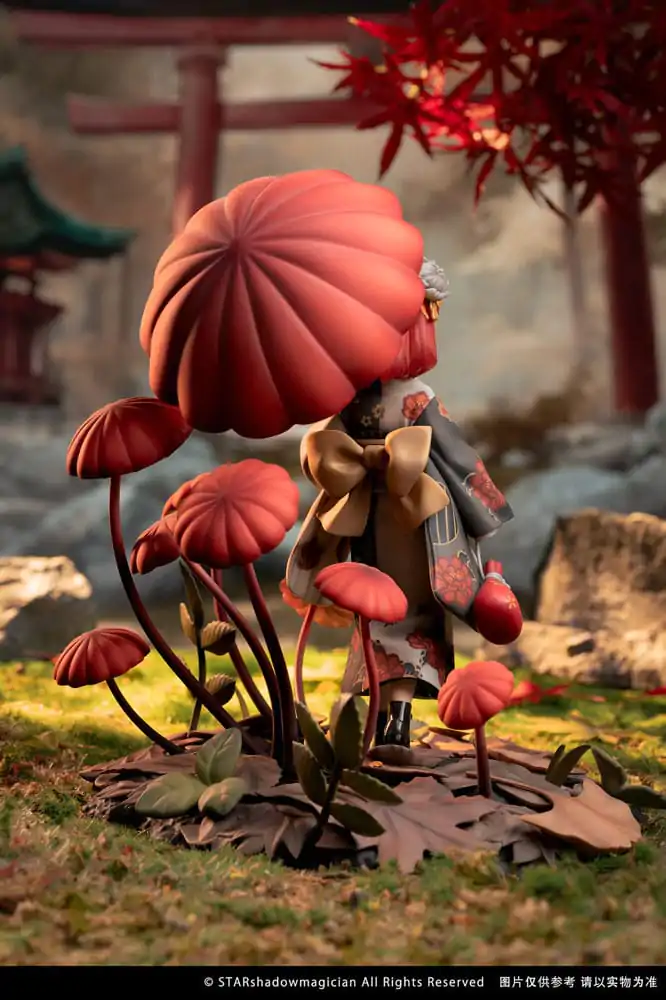 The Mushroom Girls 1/1 No.6 Marasmius Haematocephalus PVC szobor figura 23 cm termékfotó