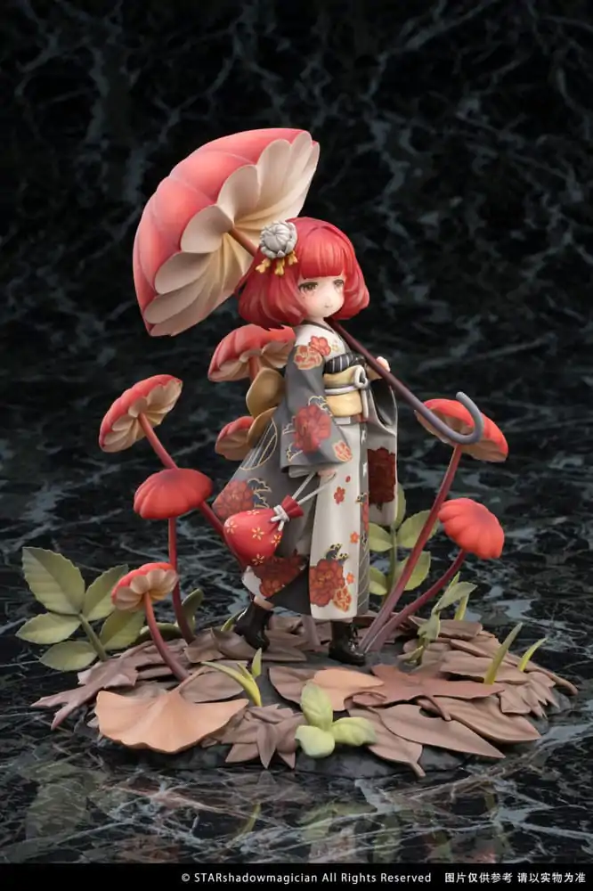 The Mushroom Girls 1/1 No.6 Marasmius Haematocephalus PVC szobor figura 23 cm termékfotó