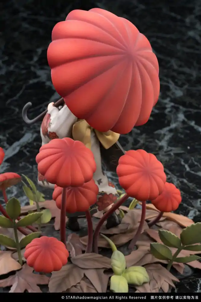 The Mushroom Girls 1/1 No.6 Marasmius Haematocephalus PVC szobor figura 23 cm termékfotó