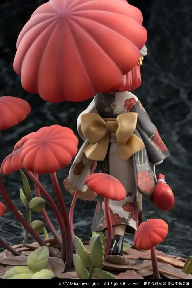 The Mushroom Girls 1/1 No.6 Marasmius Haematocephalus PVC szobor figura 23 cm termékfotó