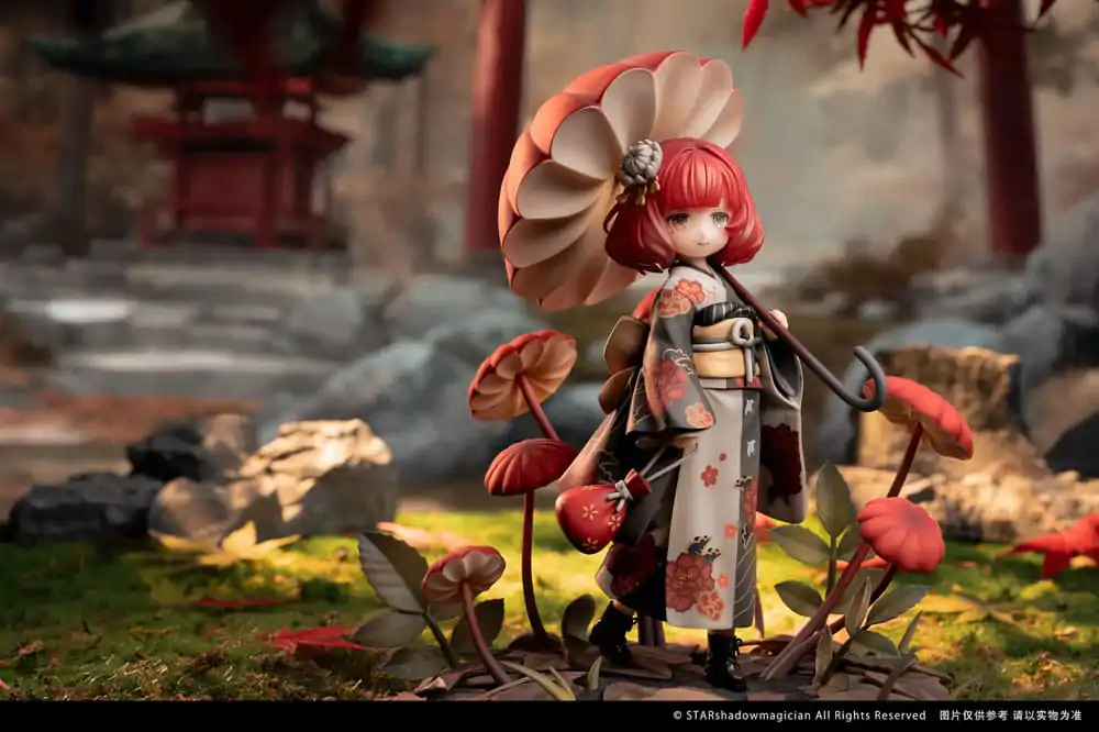 The Mushroom Girls 1/1 No.6 Marasmius Haematocephalus PVC szobor figura 23 cm termékfotó