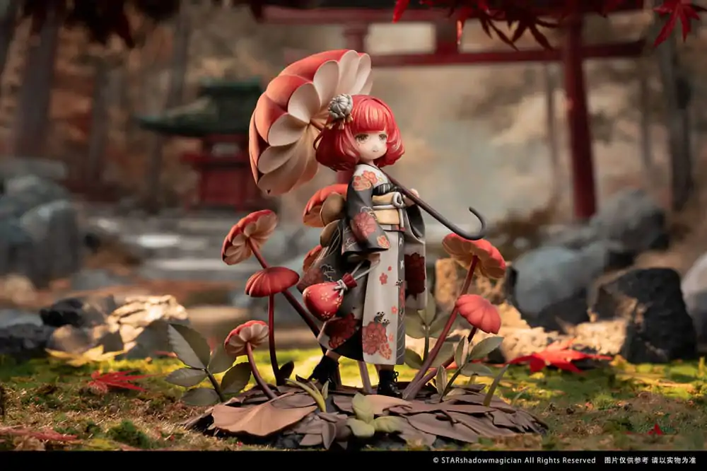 The Mushroom Girls 1/1 No.6 Marasmius Haematocephalus PVC szobor figura 23 cm termékfotó
