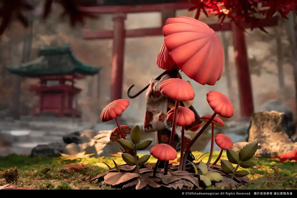 The Mushroom Girls 1/1 No.6 Marasmius Haematocephalus PVC szobor figura 23 cm termékfotó