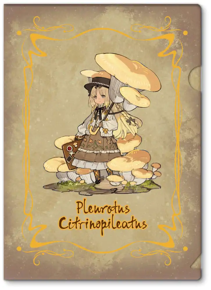 The Mushroom Girls 1/1 Series No.3 Pleurotus Citrinopileatus PVC szobor figura 24 cm termékfotó