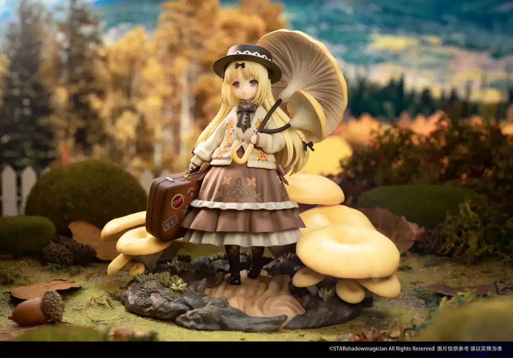 The Mushroom Girls 1/1 Series No.3 Pleurotus Citrinopileatus PVC szobor figura 24 cm termékfotó