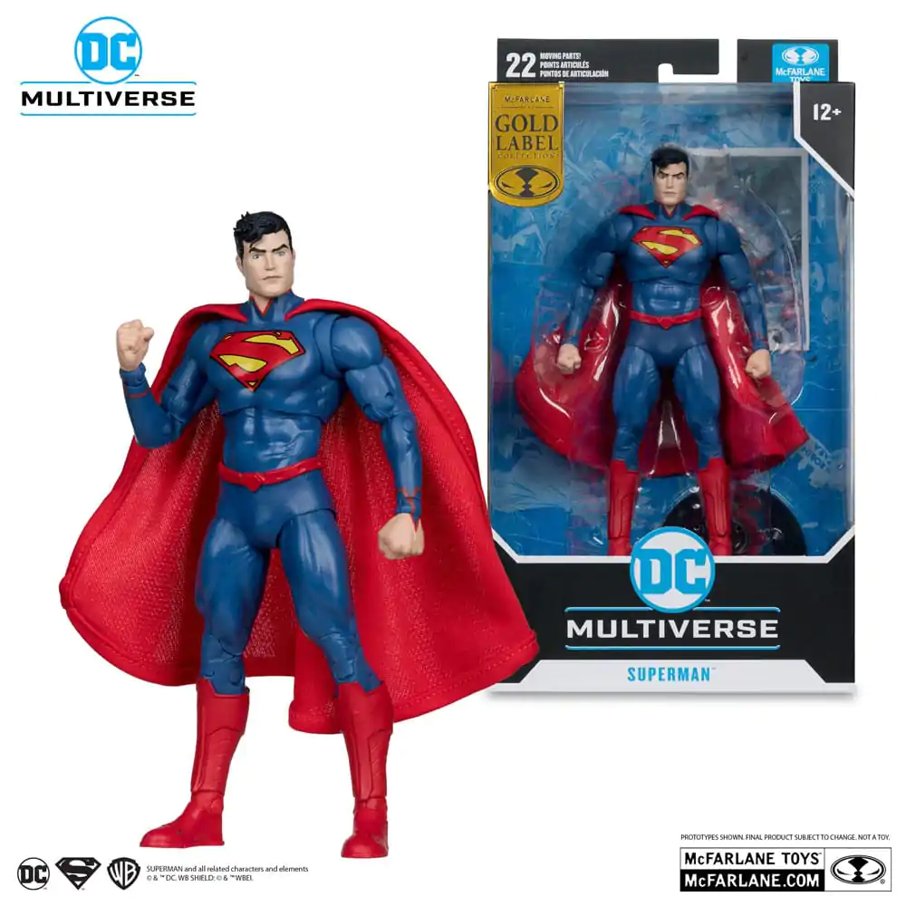 The New 52 DC Multiverse Superman (Gold Label) akciófigura 18 cm termékfotó