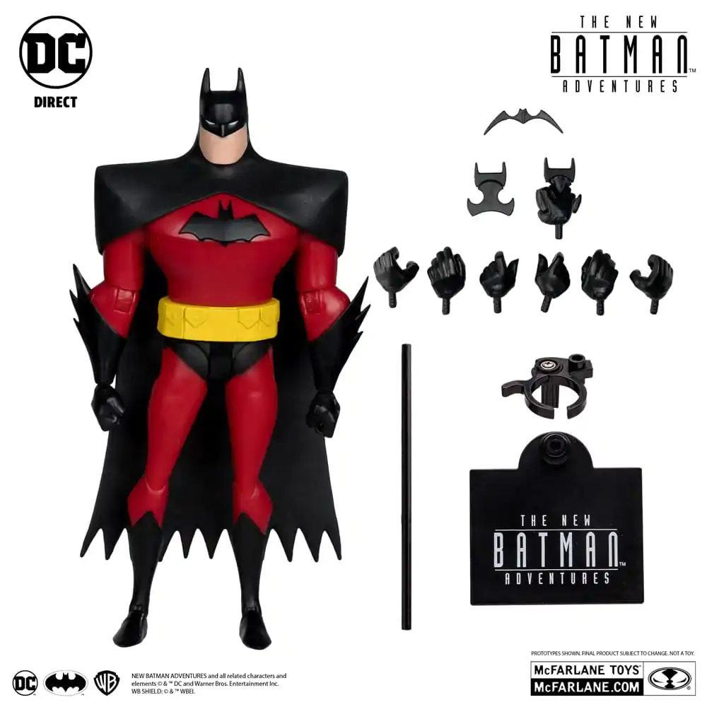 The New Batman Adventure DC Multiverse Batman (Silver) Platinum Edition akciófigura 18 cm termékfotó