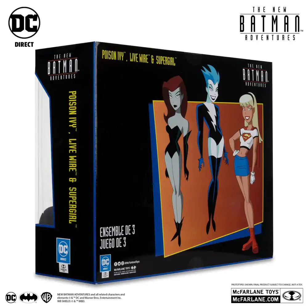 The New Batman Adventures DC Direct Girls´ Night Out (Gold Label) 3 db-os akciófigura csomag 15 cm termékfotó