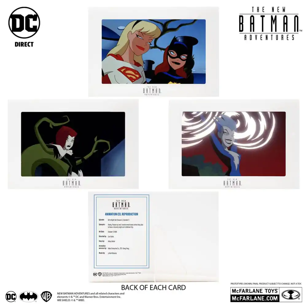 The New Batman Adventures DC Direct Girls´ Night Out (Gold Label) 3 db-os akciófigura csomag 15 cm termékfotó