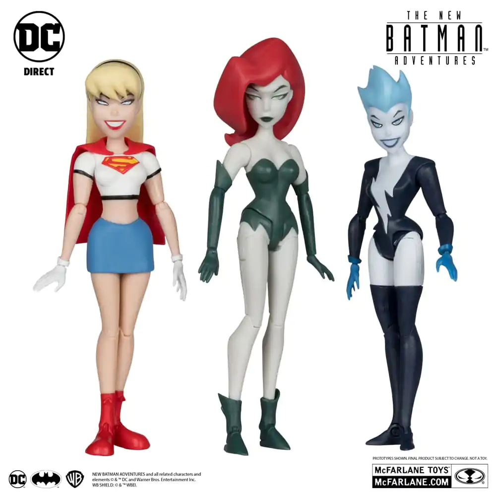 The New Batman Adventures DC Direct Girls´ Night Out (Gold Label) 3 db-os akciófigura csomag 15 cm termékfotó