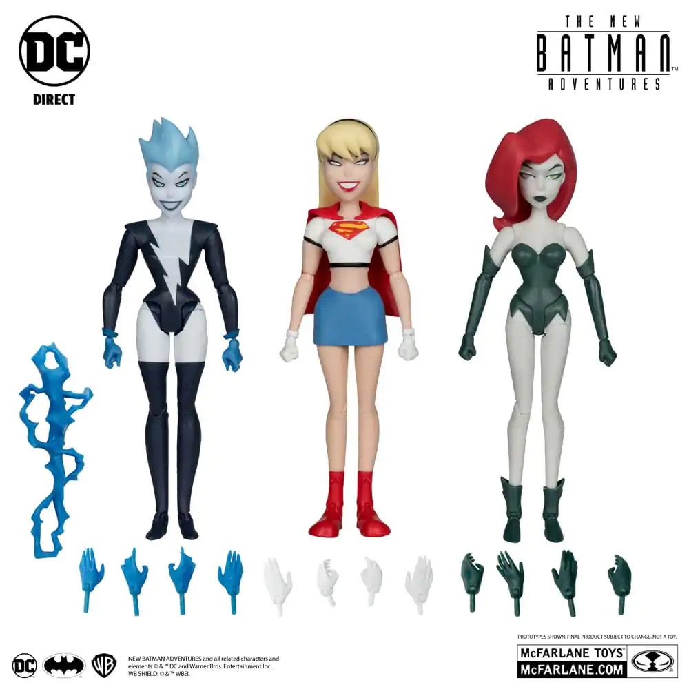 The New Batman Adventures DC Direct Girls´ Night Out (Gold Label) 3 db-os akciófigura csomag 15 cm termékfotó