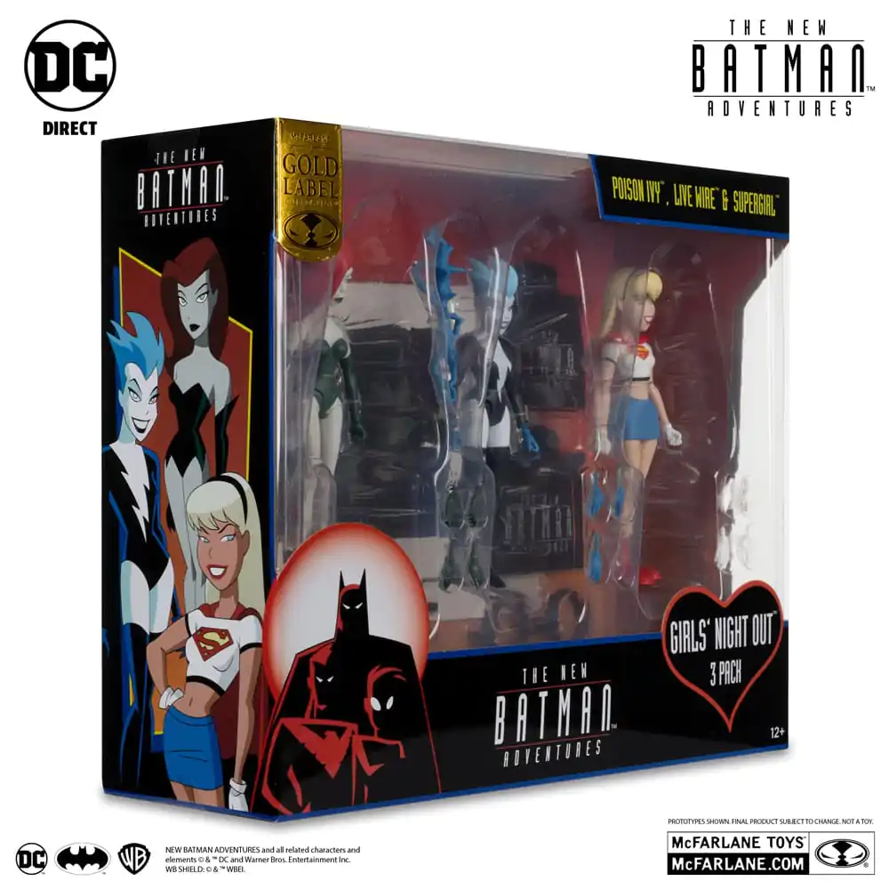 The New Batman Adventures DC Direct Girls´ Night Out (Gold Label) 3 db-os akciófigura csomag 15 cm termékfotó