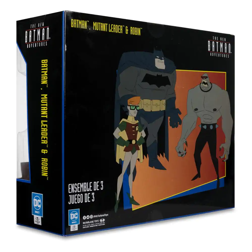The New Batman Adventures DC Direct Legends of the Dark Knight (Gold Label) 3 db-os akciófigura csomag 13 cm termékfotó