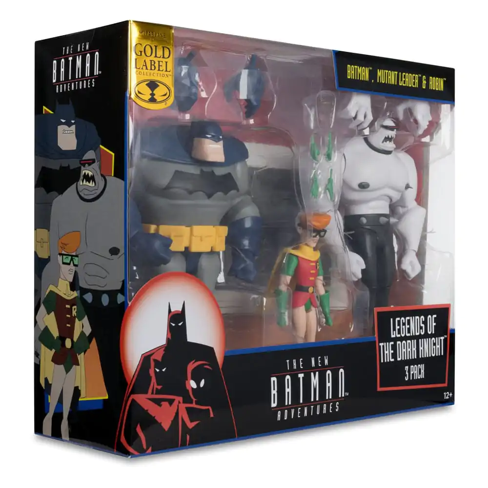 The New Batman Adventures DC Direct Legends of the Dark Knight (Gold Label) 3 db-os akciófigura csomag 13 cm termékfotó