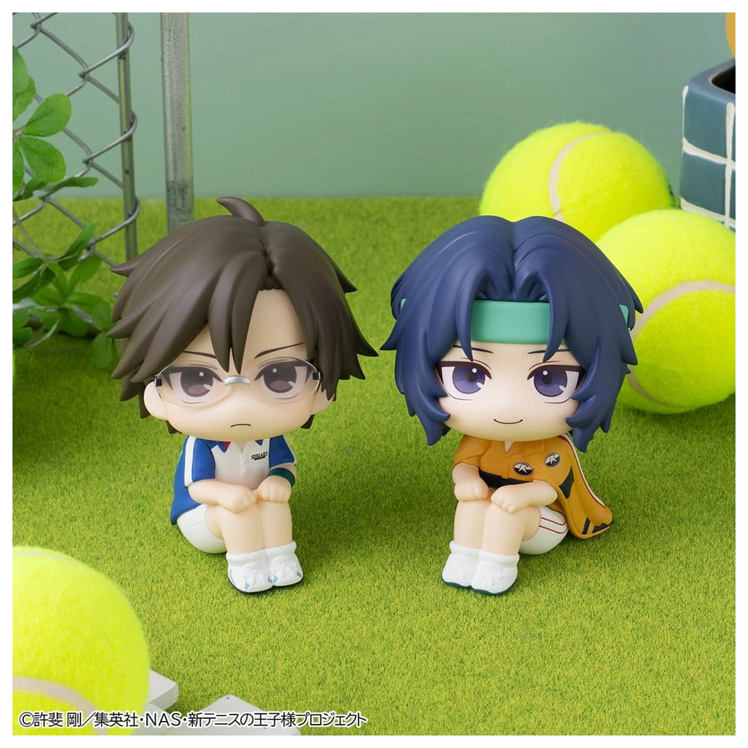 The New Prince of Tennis Look Up 2 db-os PVC figura csomag Kunimitsu Tezuka & Seiichi Yukimura 11 cm (with gift) termékfotó