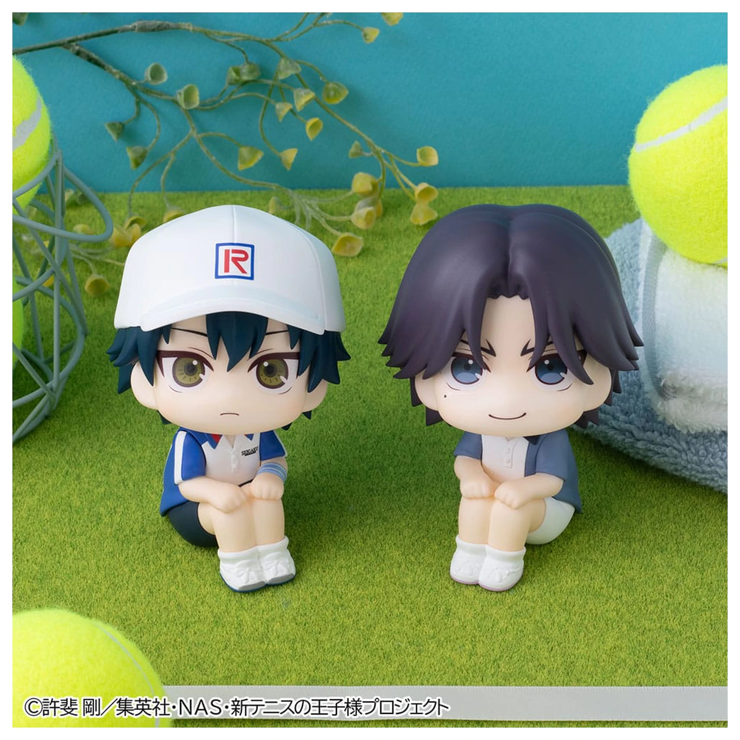 The New Prince of Tennis Look Up Ryoma Echizen & Keigo Atobe (with gift) PVC szobor figura csomag 11 cm    termékfotó