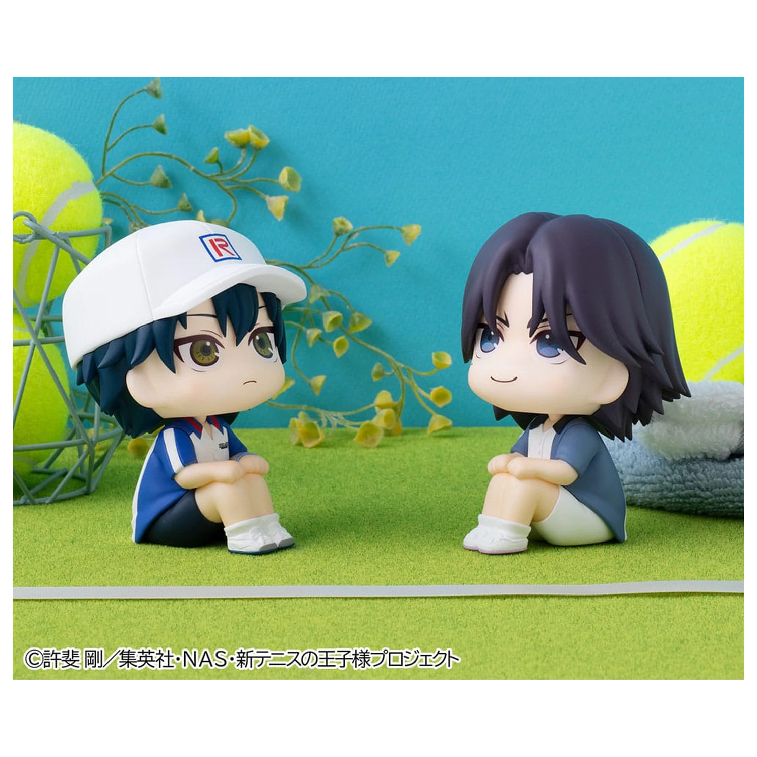 The New Prince of Tennis Look Up Ryoma Echizen & Keigo Atobe (with gift) PVC szobor figura csomag 11 cm    termékfotó