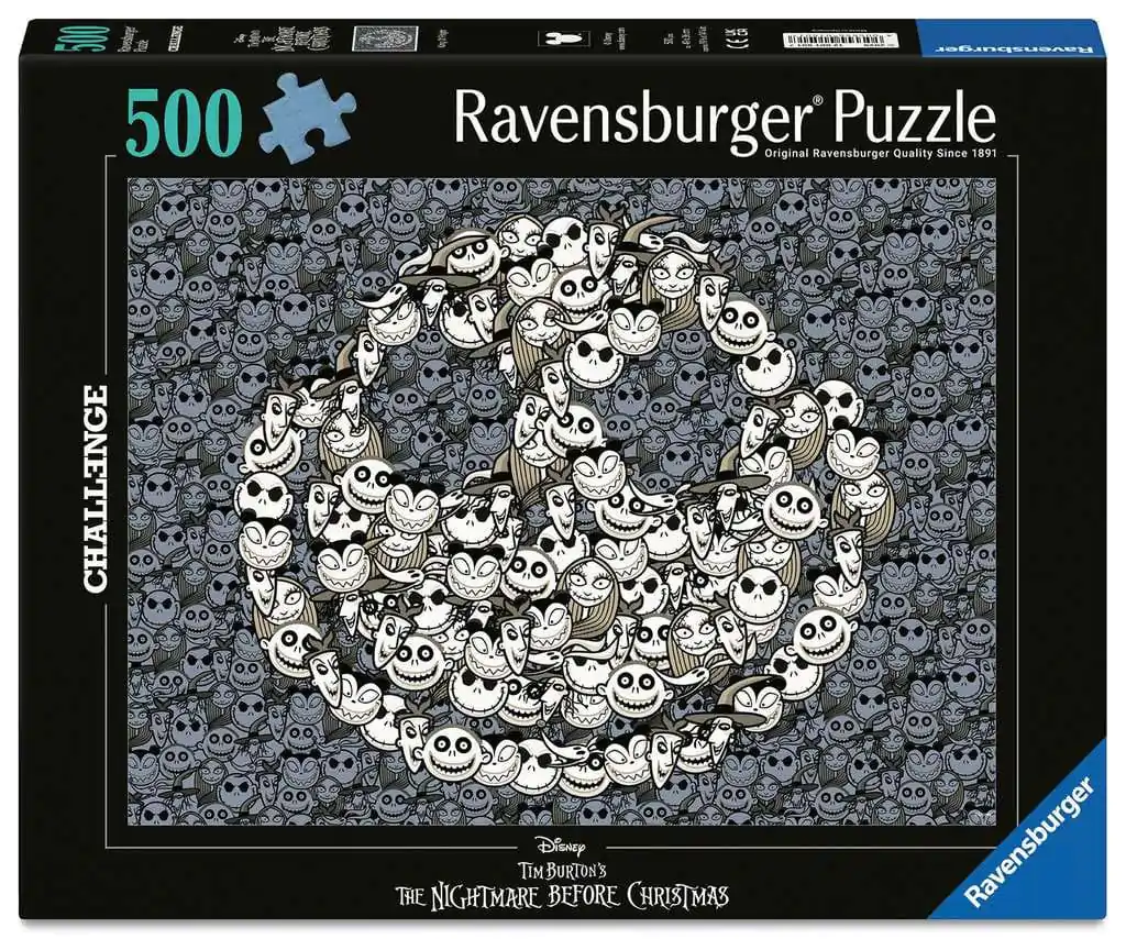 The Nightmare Before Christmas Challenge King of Fright puzzle (500 darab) termékfotó