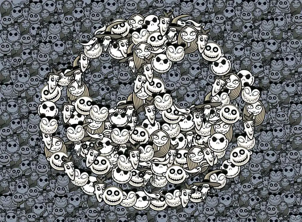 The Nightmare Before Christmas Challenge King of Fright puzzle (500 darab) termékfotó